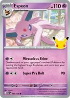 Espeon | ME: 30th Celebration | Holofoil | Near Mint