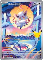 Hisuian Zorua - 145/128 | ME: 30th Celebration | Holofoil | Near Mint