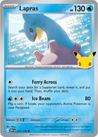 Lapras - 017/128 | ME: 30th Celebration | Holofoil | Near Mint