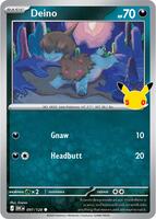 Deino | ME: 30th Celebration | Holofoil | Near Mint