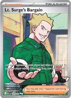 Lt. Surge's Bargain - 170/132 | ME01: Mega Evolution | Holofoil | Near Mint