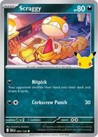 Scraggy - 094/128 | ME: 30th Celebration | Holofoil | Near Mint